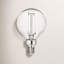 Visual Comfort & Co. LED G16.5 shape 2.5W E12 Candelabra base Clear Edison Style light bulb-1720782427