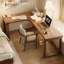 Bureau rectangulaire en bois massif brun noisette-2081888504-2081888505