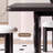 Sailesh American style solid wood dining table-1706837198