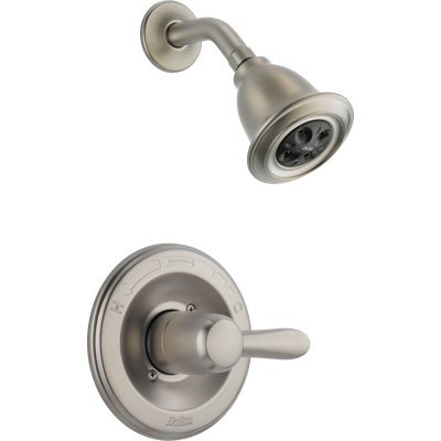 Garniture de robinet de douche Lahara avec poignées levier et technologie H2okinetic