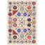 Tapis décoratif multicolore à motif traditionnel-1584289828