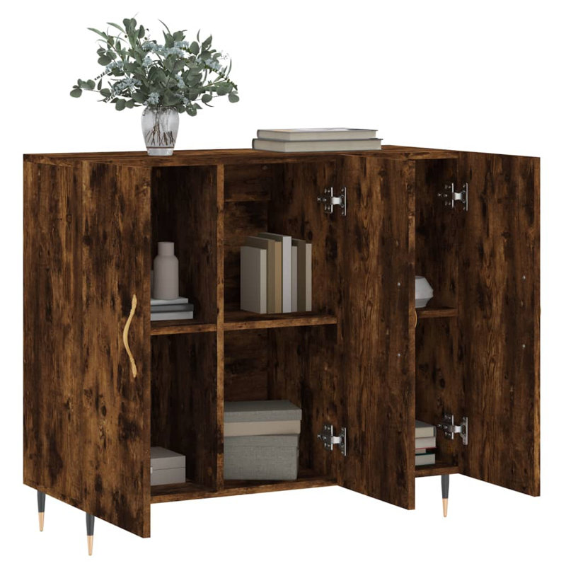 Parkmont 90cm Sideboard, Smoked Oak