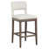 Arie Upholstered Stool with Solid Wood Frame