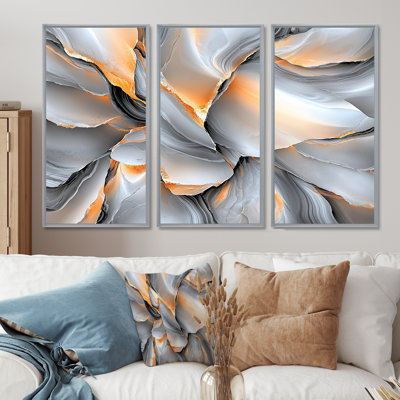 Ensemble d'art mural, "Fractals"