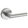 Milan Passage Door Lever with Round Rosette