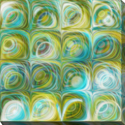 « cercles et carrés 46 », impression
