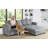 4-Piece Upholstered Modern Modular Sofa-1018353870