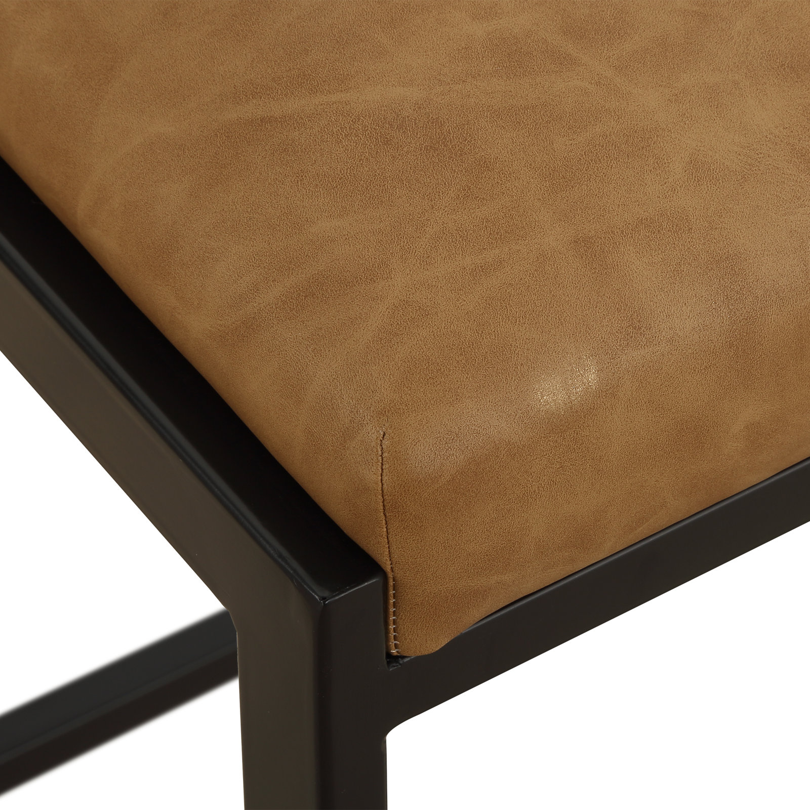 Fullerton Accent Stool, Black
