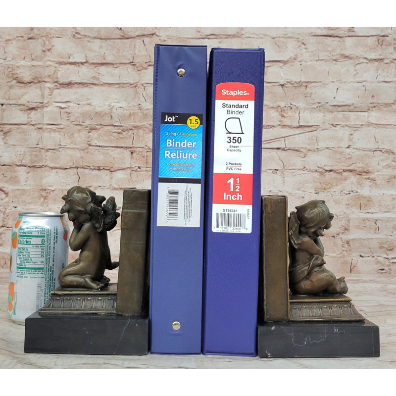 Paire de serre-livres Puti Baby Angel par Augustine Moreau