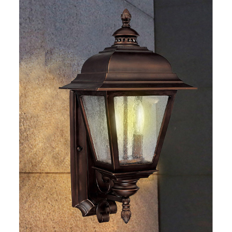 Webber Wall Light, Incandescent, Burnished Bronze