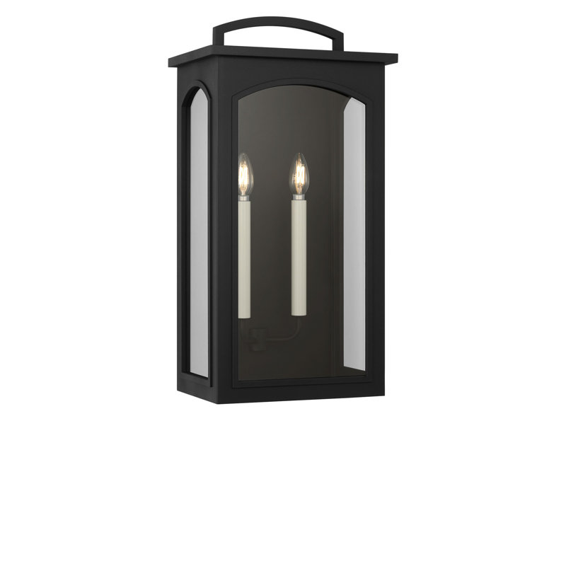 Modesto Wall Lantern, 24.13" H x 12.5" W x 9.37" D, 2