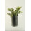 Faux Plant in Metal Decorative Vase