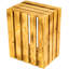 4 Pair Stackable Solid Wood Shoe Rack-965424903
