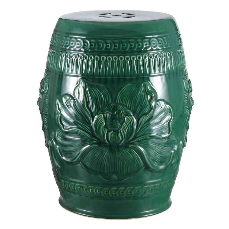 Ellison Ceramic Accent Stool