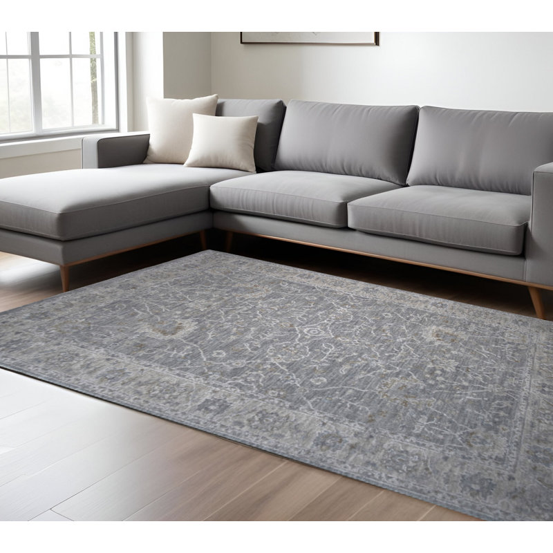 Tapis tissé à la machine Southwestern, Rectangle 7 pi 11 po x 10 pi 1 po