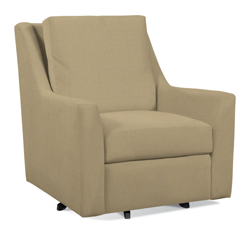 Fauteuil pivotant rembourré Columbus, Performance de la brume bleue; 0855-54