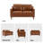Barton 56'' Upholstered Loveseat Sofa-616326244