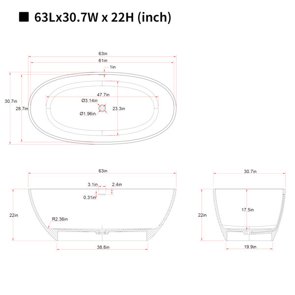 Dimensions du produit