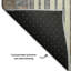 Tapis géométrique de qualité supérieure lavable à la machine Mayfield AMF2189-1025496508-1025496519