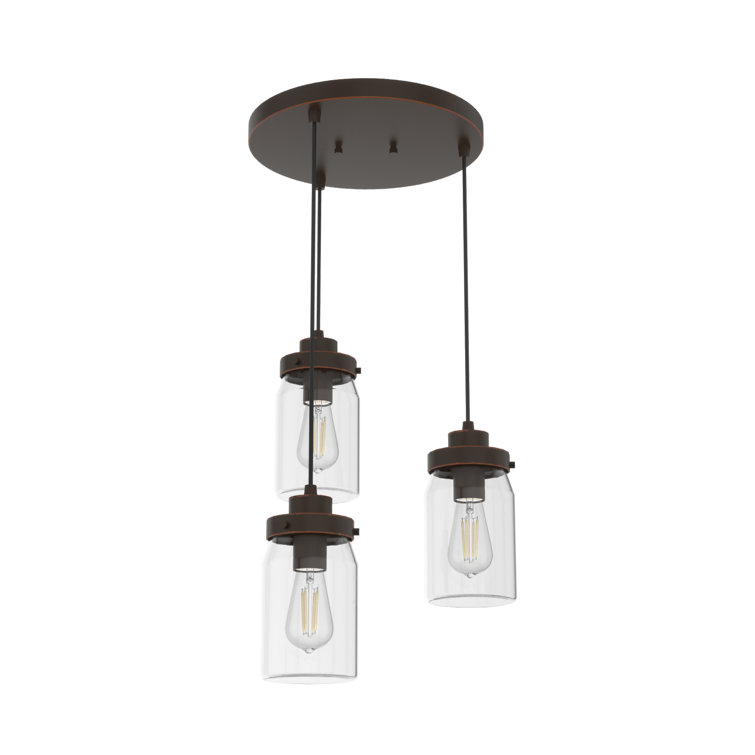Devon Park 3 - Light Unique Tiered Chandelier