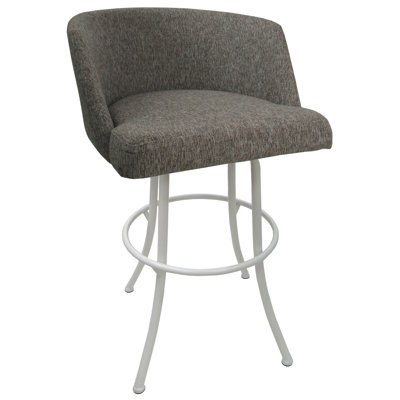 Swivel Upholstered Counter Stool
