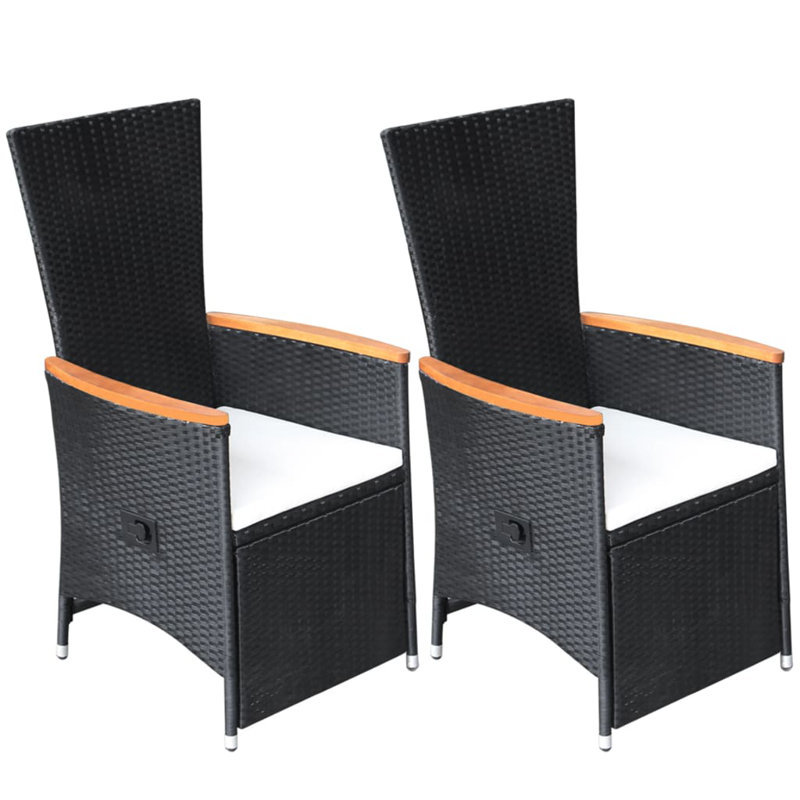 Chaise de patio avec coussins