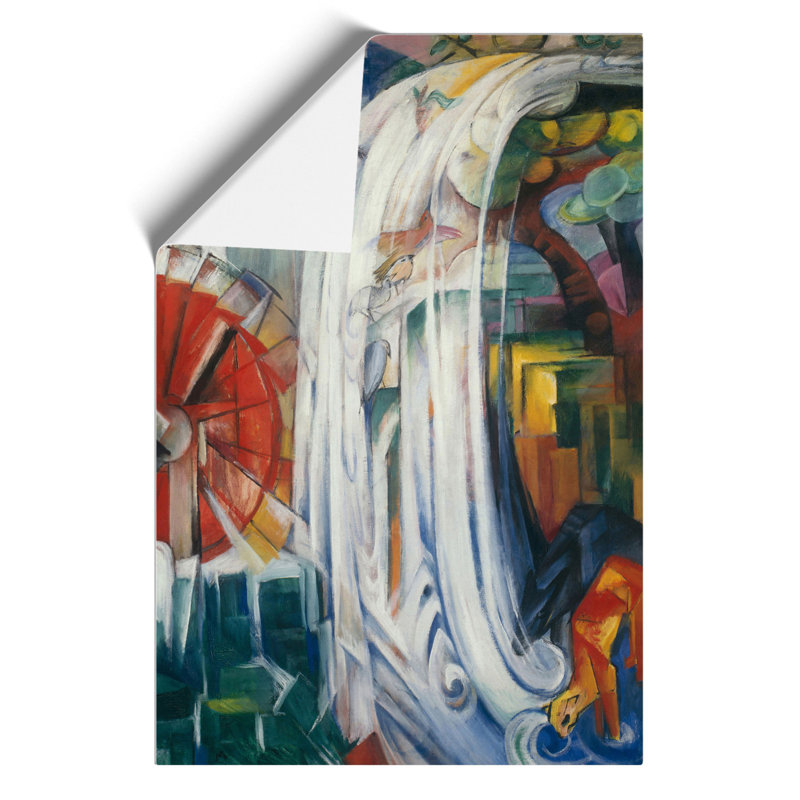 The Bewitched Mill by Franz Marc - Frameless Print, 42cm H x 30cm W x 0.1cm D