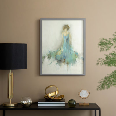 Reflection on You Framed Print - Solid Wood