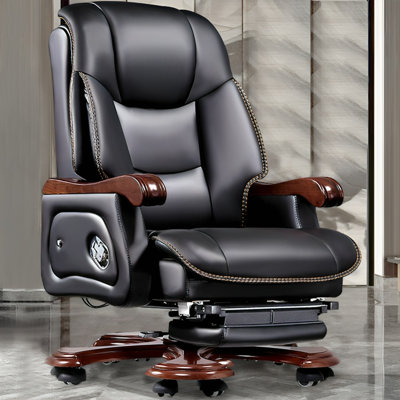 Jones Leather Executive Chair Without Massage