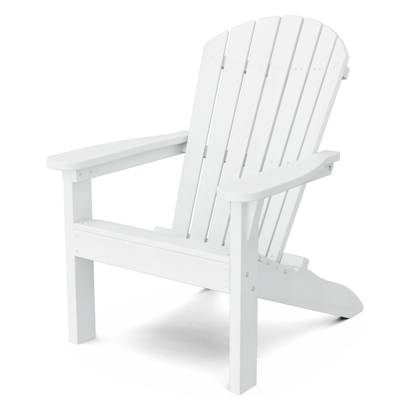 Heritage Outdoor Adirondack Chair, White