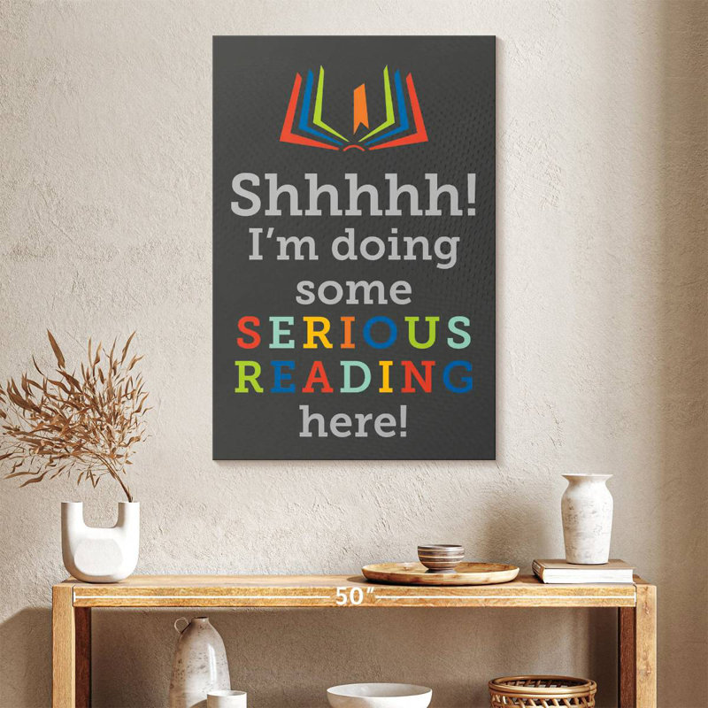 Senne Serious Reading V, 39" H x 26" W