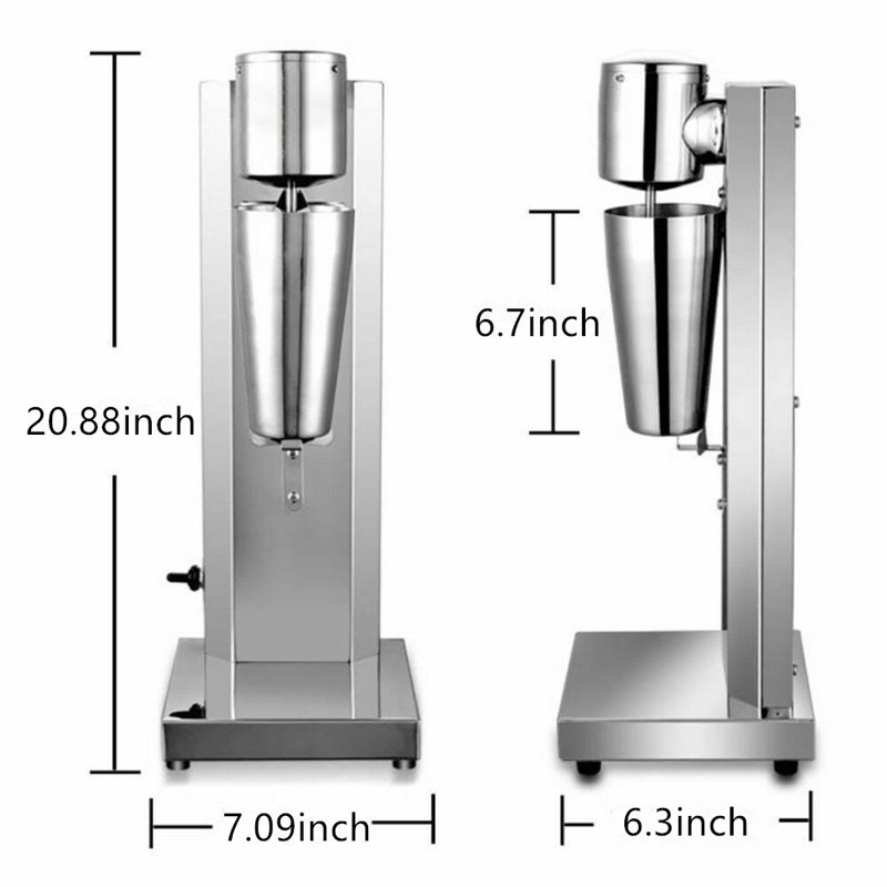 Oukaning Electric Milkshake Countertop Blender