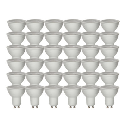 Luminus GU10/Bi-pin 50 Watt Equivalent (7W) Dimmable, 500 Lumens, 5000K Daylight (Set of 36) 
