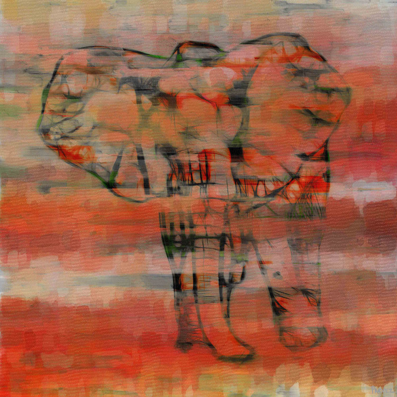 Parvez Taj - Wrapped Canvas Print, 81cm H x 81cm W