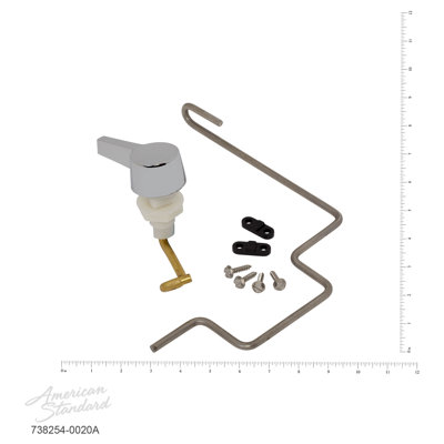 American Standard Left-Hand Toilet Handle Trip Lever