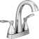 Stryke Centerset Bathroom Faucet with Drain Assembly and DIAMOND™ Seal Technology