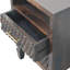 45cm W Solid Wood Bedside Table