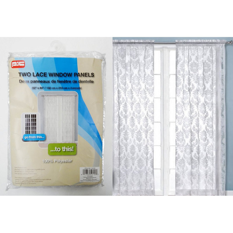 Sheer Curtain Pair