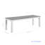 Table de salle à manger d'extérieur / d'intérieur en ardoise avec 4 bancs et accessoires Oasis-70842809-90663844-90663843