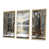 Toile naturelle avec cadre flottant