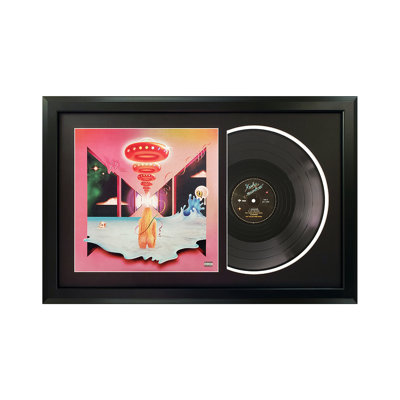 Kesha "Rainbow" Framed Record with Black Mat