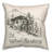  Rather Be Skiing Cabin Square Pillow Cover and Insert-1450003298