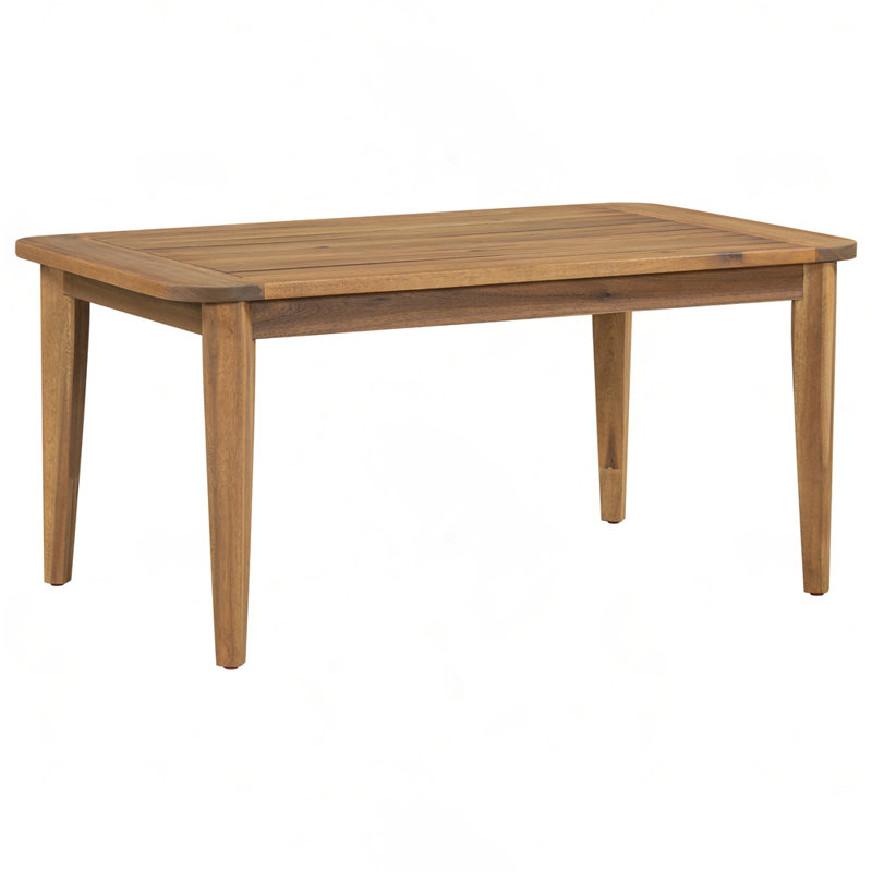 Outdoor Wood Coffee Table