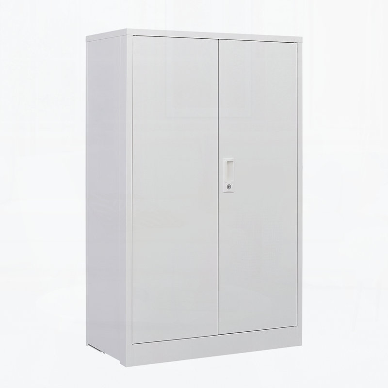 Armoire de rangement pliante en métal, classeur pliant, armoire de rangement avec serrures de porte et tablettes réglables pour la maison, le bureau