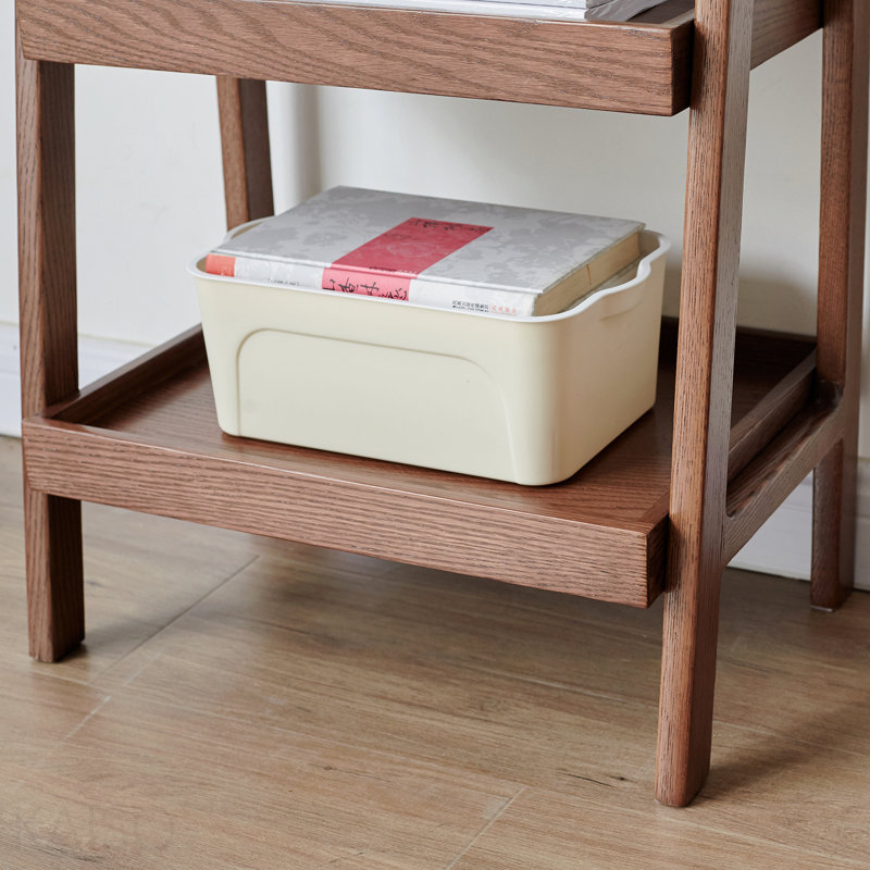 Banc de rangement en chêne de couleur noyer, range-chaussures en bois de hêtre à 3 niveaux pour le vestibule, rangement de qualité supérieure pour la salle de bain, le salon, la chambre à coucher, le couloir, le patio, la cuisine