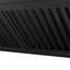 Black Studio 36" 700 CFM Convertible Wall Mount Range Hood in Black