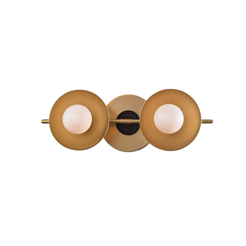 Julien 2 - Light Vanity Light, Aged Brass