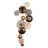 Boho Abstract Wall Decor on Metal-1101489430