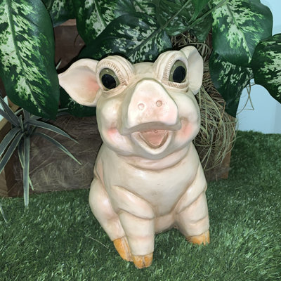 Ensemble de statue de jardin fantaisiste 3 pièces «Purdy» Country Critter