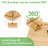 Couch Arm Table,Large Bamboo Sofa Clip On Tray Tables With 360° Phone Holder,Foldable Couch Armrest Table, Folding Snack Eating Drink On Armrest-2105408311-2105408297